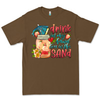 Cacao drink in my hand toes in the sand Premium Tee - HRA Design Shop