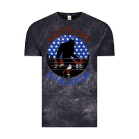 Cloud Black let's go brandon bigfoot Vintage Tee - Jasminsmagicworld
