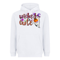 White wicked cute Heavyweight Hoodie - NancyCooperArtShop