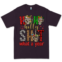 Plum ho ho holly shit what a year Premium Tee - FaDigitalArtStudio