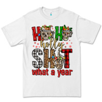 White ho ho holly shit what a year Premium Tee - FaDigitalArtStudio