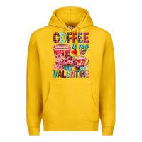 Lemon Coffee is my Valentine Valentine's Day Premium Hoodie - HowdyJamesFarm