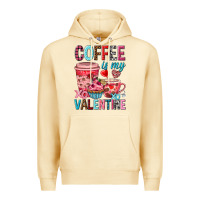 Pina Colada Coffee is my Valentine Valentine's Day Premium Hoodie - HowdyJamesFarm