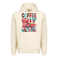 Tofu Coffee is my Valentine Valentine's Day Premium Hoodie - HowdyJamesFarm