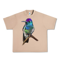 Burro Rivoli`s Hummingbird Urban Heavy Tee - LillyAllenDesigns