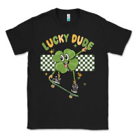 Black lucky dude Classic Tee - MaliasSmallBusiness