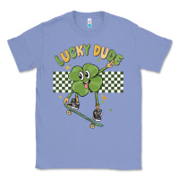 Colony Blue lucky dude Classic Tee - MaliasSmallBusiness