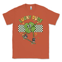 Copper lucky dude Classic Tee - MaliasSmallBusiness