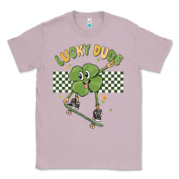 Lilac lucky dude Classic Tee - MaliasSmallBusiness