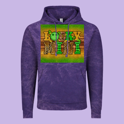 St Patricks Day Lucky Mini Vintage Hoodie Designed By Artiststas