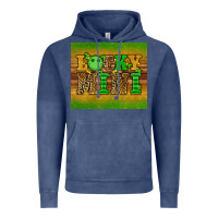 Vintage Denim st patricks day lucky mini Vintage Hoodie - Artiststas