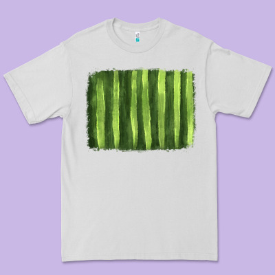 Watermelon Pattern Background Premium Tee Designed By Hra Design Shop