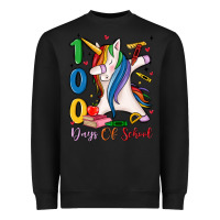 Black 100 days of school Heavyweight Sweatshirt - MaliasSmallBusiness