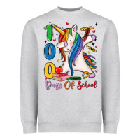 Heather Grey 100 days of school Heavyweight Sweatshirt - MaliasSmallBusiness
