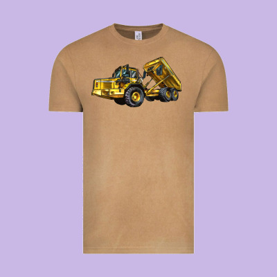Articulated Hauler Vintage Tee Designed By Lillyallendesigns