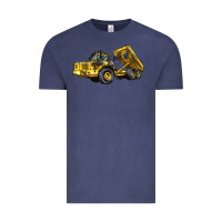 Vintage Denim Articulated Hauler Vintage Tee - LillyAllenDesigns
