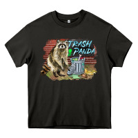 Asphalt raccoon trash panda Heavy Core Tee - BarkalooDesign