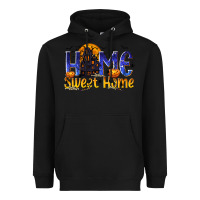 Black Home Sweet Home Heavyweight Hoodie - texasbilliewilder