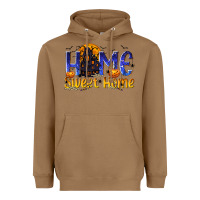 Toasted Coconut Home Sweet Home Heavyweight Hoodie - texasbilliewilder