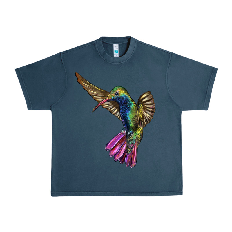 Broad Billed Hummingbird Urban Heavy Tee by LillyAllenDesigns | Teevron