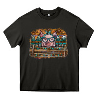 Asphalt mom pig Heavy Core Tee - SublimationCraftShop