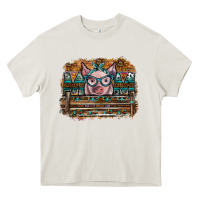 Cream mom pig Heavy Core Tee - SublimationCraftShop