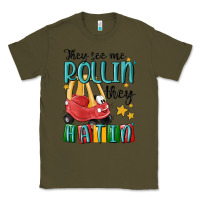 Army Green they see me rollin' they hatin' Classic Tee - MaliasSmallBusiness