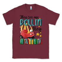 Burgundy they see me rollin' they hatin' Classic Tee - MaliasSmallBusiness