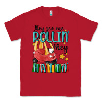 Red they see me rollin' they hatin' Classic Tee - MaliasSmallBusiness