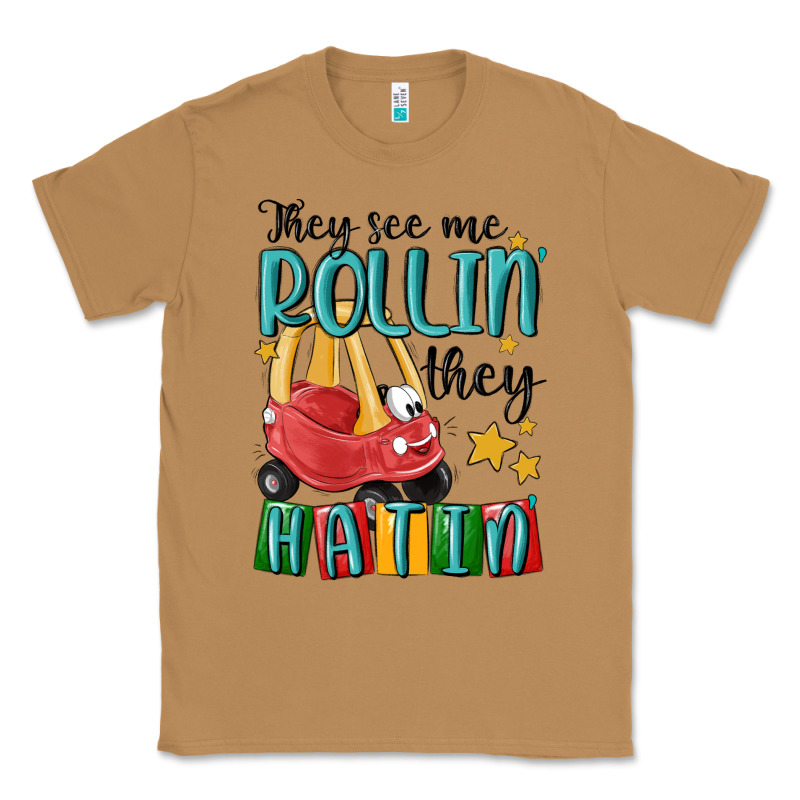 They See Me Rollin' They Hatin' Classic Tee by MaliasSmallBusiness | Teevron