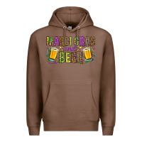 Chestnut mardi gras and beer hjf Premium Hoodie - HowdyJamesFarm