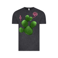 Vintage Black heart cactus Vintage Tee - Jasminsmagicworld