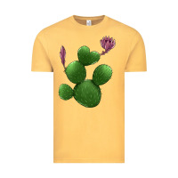 Vintage Mustard heart cactus Vintage Tee - Jasminsmagicworld