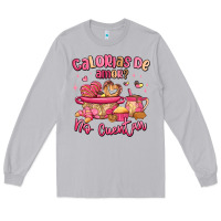Moon Dust calorias de amor no cuentan mexican valentines day Long Sleeve Tee - MaliasSmallBusiness