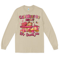 Mushroom calorias de amor no cuentan mexican valentines day Long Sleeve Tee - MaliasSmallBusiness