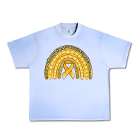 Grape Ice childhood cancer awareness rainbow (1) Urban Heavy Tee - Jasminsmagicworld