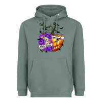 Sage Sorta Sweet Sorta Spooky Heavyweight Hoodie - texasbilliewilder