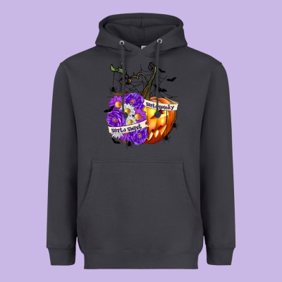 Sorta Sweet Sorta Spooky Heavyweight Hoodie Designed By Texasbilliewilder