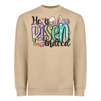 Mushroom he is risen indeed Heavyweight Sweatshirt - MaliasSmallBusiness