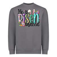 Storm he is risen indeed Heavyweight Sweatshirt - MaliasSmallBusiness