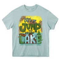 Arona let's go jump in the lake Heavy Core Tee - HRA Design Shop