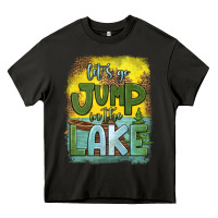 Asphalt let's go jump in the lake Heavy Core Tee - HRA Design Shop