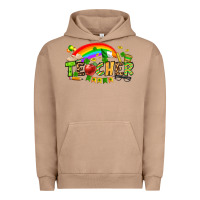 Pigment Burro St. Patrick's Day Teacher Urban Hoodie - OliviaCreatesArt