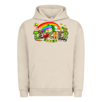Pigment French Oak St. Patrick's Day Teacher Urban Hoodie - OliviaCreatesArt