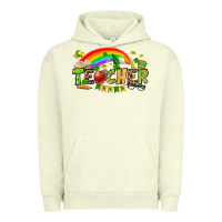 Pigment Pistachio St. Patrick's Day Teacher Urban Hoodie - OliviaCreatesArt