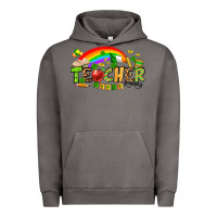 Pigment Tornado St. Patrick's Day Teacher Urban Hoodie - OliviaCreatesArt