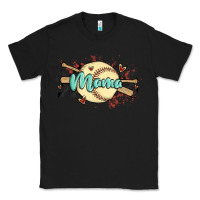 Black softball mama Classic Tee - MaliasSmallBusiness