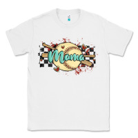 White softball mama Classic Tee - MaliasSmallBusiness