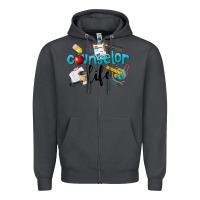 Smoke Counselor Life Zipper Hoodie - LillyAllenDesigns