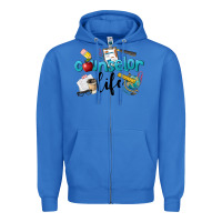 True Royal Counselor Life Zipper Hoodie - LillyAllenDesigns